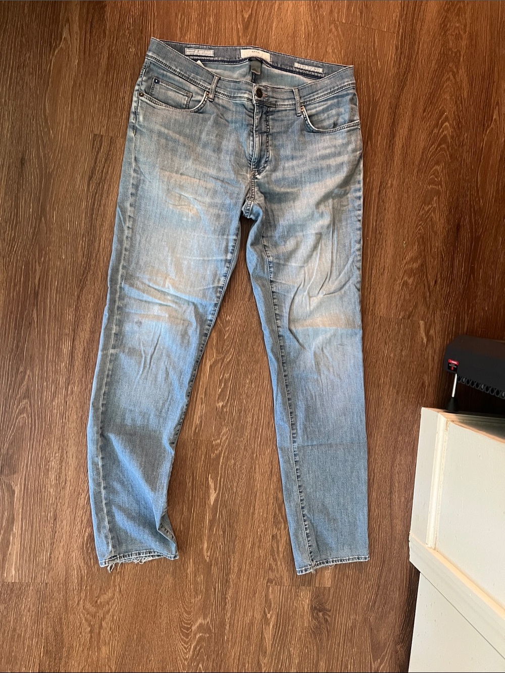 Brax Light Blue Men’s Straight-Leg Jeans